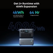 Anker SOLIX C2000X Gen 2 Portable Power Station, 2048Wh/2400W - Dark