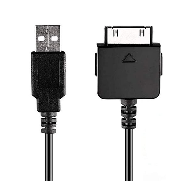 Adhiper Replacement USB Sync Data Transfer Charging Cable Copper Wire Charger Cord Compatible with Microsoft Zune Zune2 ZuneHD MP3 MP4 Player (3.3ft/Black)