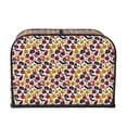 thumbnail image 2 of Lsque Halloween Pumpkin Print 4 Slice Toaster Cover , Kitchen Appliance Dustproof Protector , Toaster Protector Dustproof Kitchen Appliance Cover, 2 of 7