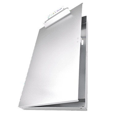11x17 Clipboard Aluminum with High Capacity Clip & Storage Area