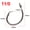 11.0, variant on 100pcs 39960 Stainless Steel Fishing Hooks Big Game Fish Tuna Circle Bait Fishhooks Size 8/0-15/0