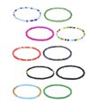 thumbnail image 4 of 10pcs Beaded Ankle Chain Bohemian Style Anklet Foot Chain Summer Ankle Jewelry, 4 of 8