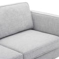 thumbnail image 5 of Modway Kaiya Modern Polyester Fabric Sofa with Gold Metal Leg in Light Gray, 5 of 8