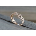 thumbnail image 2 of New Rose Gold Women's Jewelry Popular Ornament Full Diamond Ring, 2 of 3