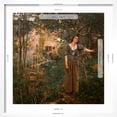 thumbnail image 5 of Art.com Joan of Arc, 1879 Giclee Print by Jules Bastien-Lepage, White Frame Wall Art, 21" x 21", 5 of 5