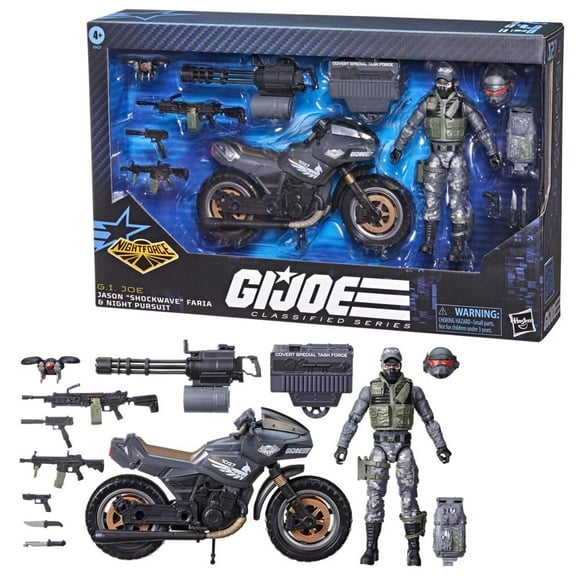 Figura de acción G.I. Joe Classified Series #127 Night Force