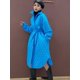 thumbnail image 1 of Chaqueta larga recta de invierno para mujer, abrigo a la moda con cinturón, chaqueta acolchada holgada y cálida, abrigo con patrón de rombos, Tops informales, prendas de vestir, 1 of 4
