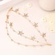 thumbnail image 3 of Goddess Crown Rhinestones Diadema de estrella Headselipista de novia Tiara Hermoso accesorio de boda, 3 of 3