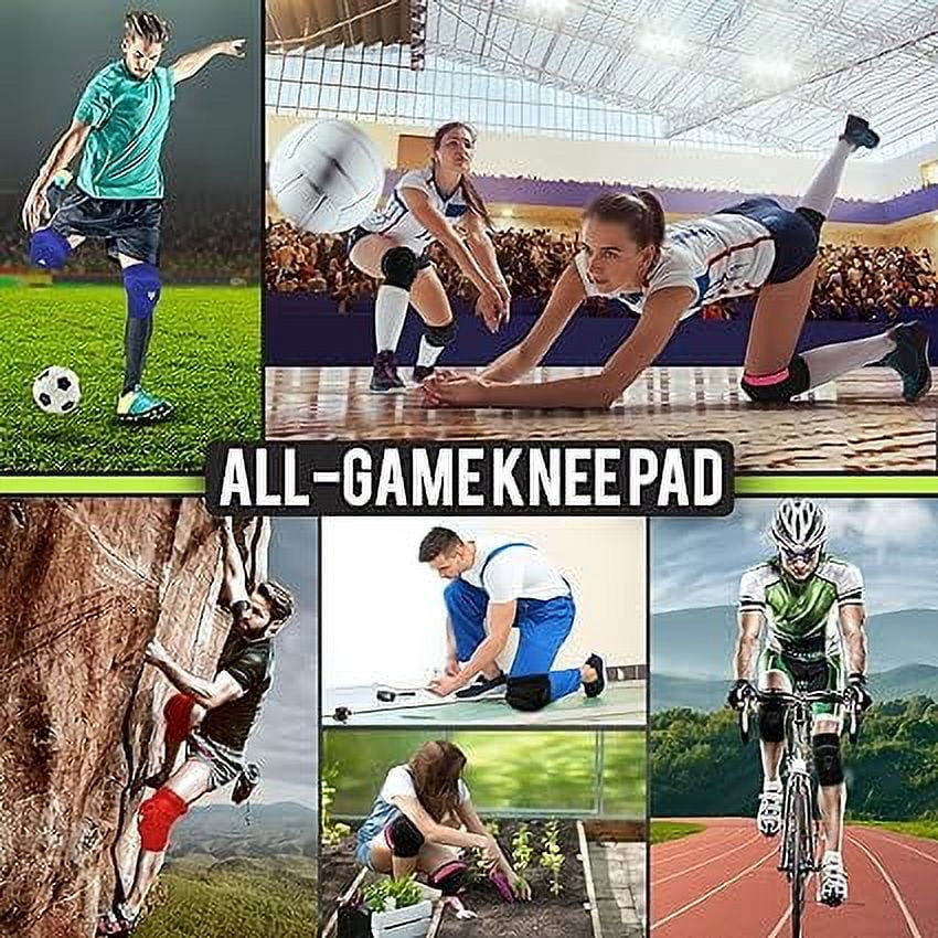 RDX Knee Pads for Work, OEKO TEX CERTIFIED, Anti-Slip Protective Thick Foam Padded Brace, Collision Avoidance Sleeves Pair, MMA Muay Thai Grappling Volleyball Football Wrestling Gardening, Men Women