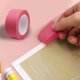 thumbnail image 1 of Colored Masking Tape Rainbow Painters Tape Hand-Tearable Strong Adhesive Multi-Color Craft Labeling DIY Art Projects | 0.4 Inch x 14 Yards | Set of 1 Roll, 1 of 6