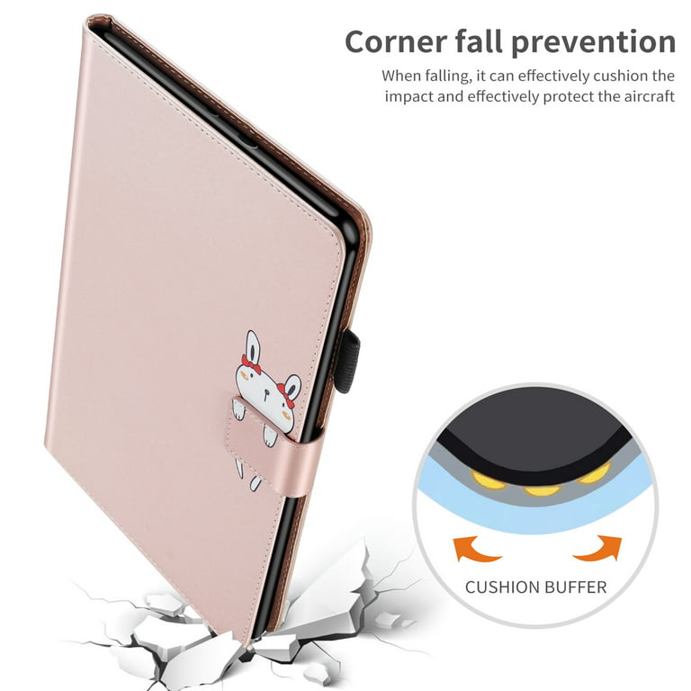  for Lenovo Tab M10 FHD Plus 10.3 Smart Cover, Ultra Slim Folio  Stand Lightweight Leather Case for Lenovo M10 Plus TB-X606F TB-X606N  TB-X606M/L/X 10.3 Tablet (Rose Gold) : Electronics