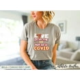 thumbnail image 2 of Funny Valentines Day Shirt, Love is in the Air But So is Covid Shirt, Long Sleeve, Short Sleeve Sweatshirt, Nurse Valentine Shirt, 2 of 8