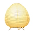 thumbnail image 3 of Lámpara de mesa con farol de papel de arroz, decoración japonesa moderna, lámpara de mesa japonesa para sala de estar, 3 of 9