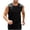 b-Black, variant on HappyYEE Plus Size Quick Dry Tank Tops for Men Casual Round Neck Sleeveless T-Shirt Outdoor Workout Sports Tanks Gray 5XL