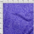 thumbnail image 3 of oneOone Velvet Medium Blue Fabric Halloween Sewing Craft Projects Fabric Prints By Yard 58 Inch Wide, 3 of 4