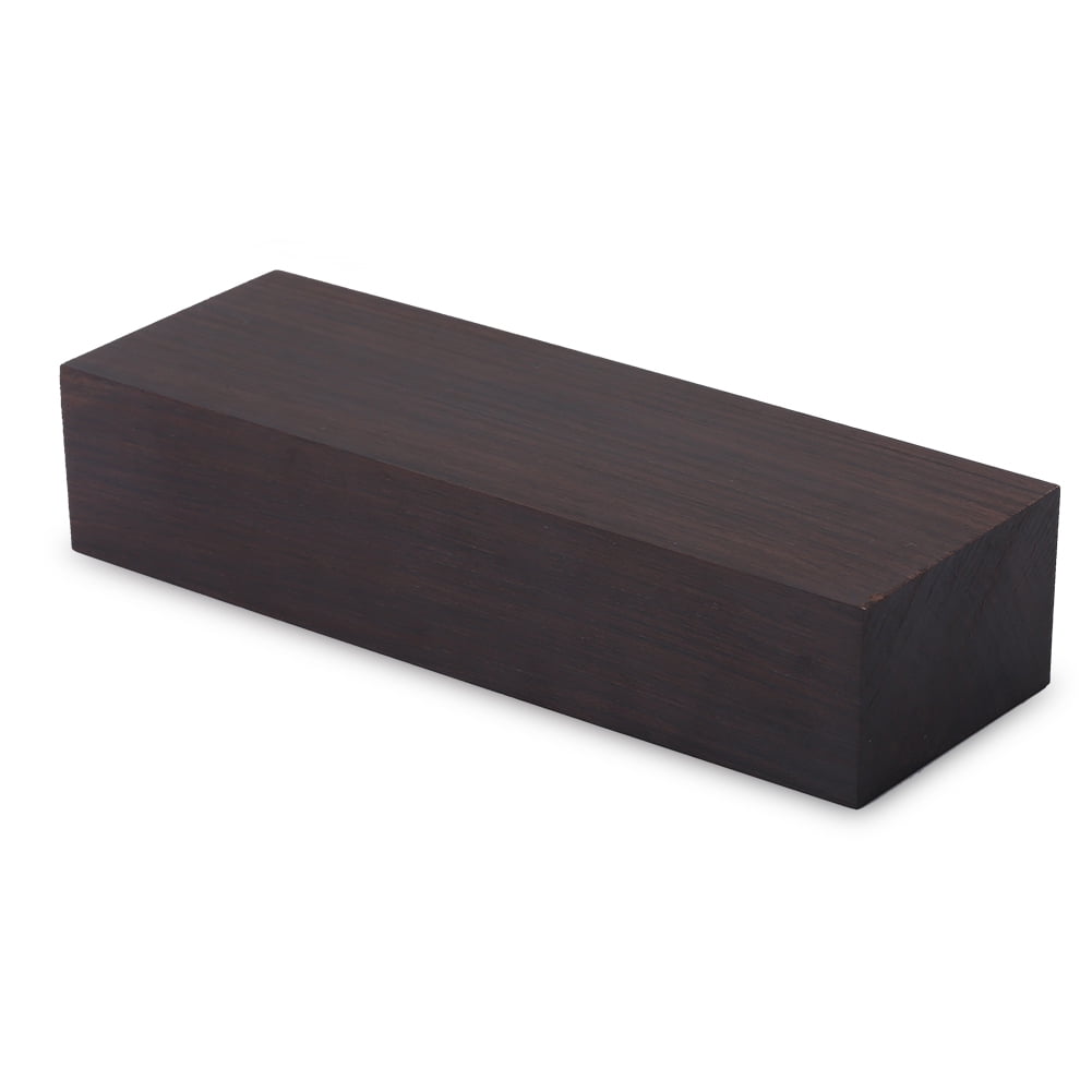 Tebru 12*4*2.5 Black Ebony Wood Lumber Blank DIY Material for Music Instruments Tools ,Ebony, Ebony Blank
