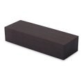 thumbnail image 1 of 12 * 4 * 2.5 de madera de ébano negro de madera en blanco material de bricolaje para instrumentos de música herramientas madera MusicalInstruments / Spptty no, 1 of 8