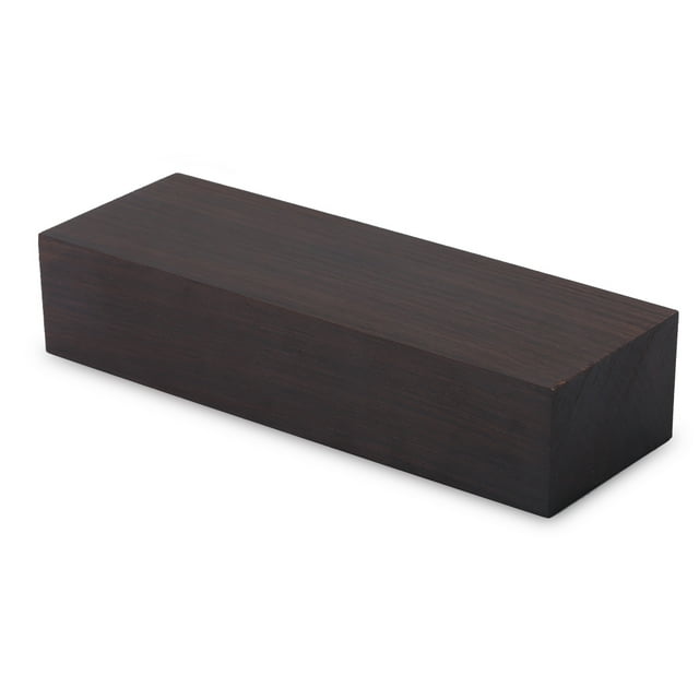 12 * 4 * 2.5 de madera de ébano negro de madera en blanco material de bricolaje para instrumentos de música herramientas madera MusicalInstruments / Spptty no