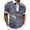 Navy, variant on Y Mens Spring And Summer Fashion Lapel Zipper Short Sleeve Printed T Shirt Shirt Top Mens Polyester Spandex Shirt