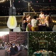 S14 LED 1 Watt (11 Watt Equivalent), String Light Bulb Replacement, Warm White (2200K) E26/Medium (Standard) Base (Set Of 24)