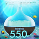 thumbnail image 5 of Difusor De Aroma Ultrasonico 550ml Con 12 Aceites Chocolate, 5 of 5
