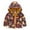 A-Brown117, variant on Toddler Kids Hooded Jackets Starry Print Zipper Long Sleeve Coat Early Spring Cute Outdoor Outwear Clothes For Girls Boys