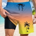 thumbnail image 4 of Kcolen Swim Trunks Men 5 Inch 3xl Gradient Boardshorts for Men Loose Swimming Trunks Swim Trunks Men Beach Summer Oversized Swimwear, 4 of 4