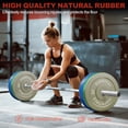 thumbnail image 3 of FlexWave Bumper Weight Plates Set, 160 lb Total, Colored, Olympic 2-Inch Hole, 3 of 8