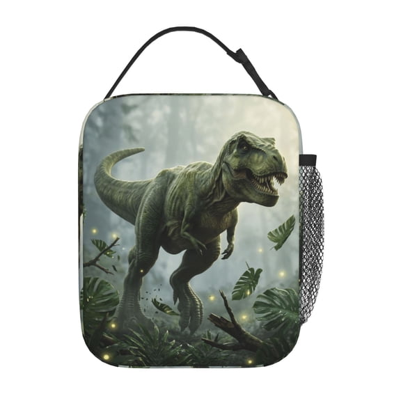 Dinosaur Lunch Bag For Men Women Insulated Lunch Box Leakproof Reusable Cooler Tote Thermal Meal Prep Food Container For Work Office Picnic Travel