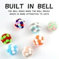 GZSL Cat Ball Toy, Colorful Woolen Yarn Balls for Cats Doing Exercise