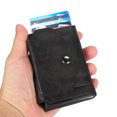 thumbnail image 4 of Business Card Holder Large Capacity Anti-Theft Credit Card Case Wallet With Zipper Gift For Business People Specially, 4 of 8