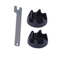 thumbnail image 4 of SHOWERORO Blender Replacement Part Tamper Tool Stick 2Pcs Gears 1Pc Wrench Black Plastic Metal for Professional Cooks, 4 of 8
