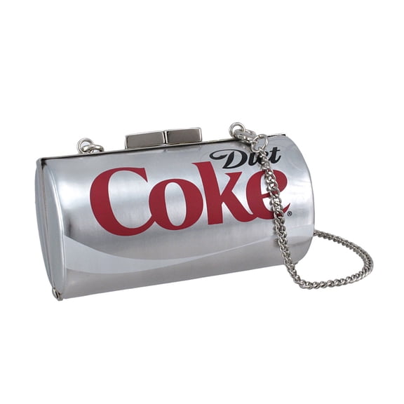 Women's Licensed Diet Coke Can Evening Bag Coca-Cola Clutch Style Handbag