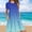 Blue, variant on ZZwxWA Summer Outfits for Women Tie Dye Mini Dress Ruched Dress with Pockets Vacation Dresses for Women 2025 Trendy