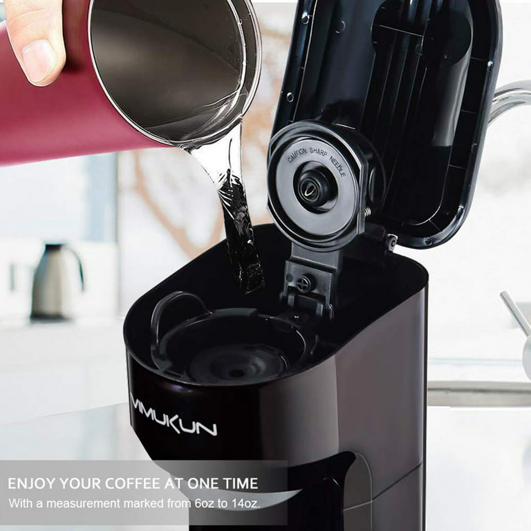 Compact Single Serve Coffee Maker For Rv And Home Barista - Brews 6 To . K- cup Pods With Ease - Temu