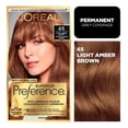 thumbnail image 1 of L'Oreal Paris Superior Preference Permanent Hair Color, Oil-in-Gel, Light Amber Brown, 1 unit, 1 of 11