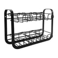 thumbnail image 1 of Monstrate Escurridor de cocina de acero al carbono para el hogar, comedor, Hotel, gancho colgante, , bandeja, soporte de almacenamiento, soporte Juegos de servir café y té, 1 of 6