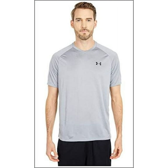 Under Armour UA Tech V-Neck Light Gray   SMALL