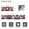 thumbnail image 3 of Yayeee Faucet Mat for Kitchen Sink 30" Diatomite Long Splash Guard Pad, Black Streets, 2 Pack, 3 of 7