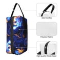 thumbnail image 3 of XMXT Large Capacity Makeup Bag, Abstract Art Flame Print Storage Bags Travel Toiletry Cosmetic Bag for Women Men, 3 of 9
