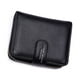 thumbnail image 2 of Cartera de cuero para mujer Qarigey tarjetero negro, 2 of 6
