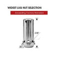 thumbnail image 2 of Chrome Duplex Spline Drive Acorn 9/16" Lug Nut Kit with Key, 2 of 3