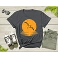 thumbnail image 4 of Flying Soaring Wandering Albatross Bird Lover Gift Shirt For Men Women Kids Boys Girls Cool Albatross Graphic Print Sunset Seabird Tshirt, 4 of 8