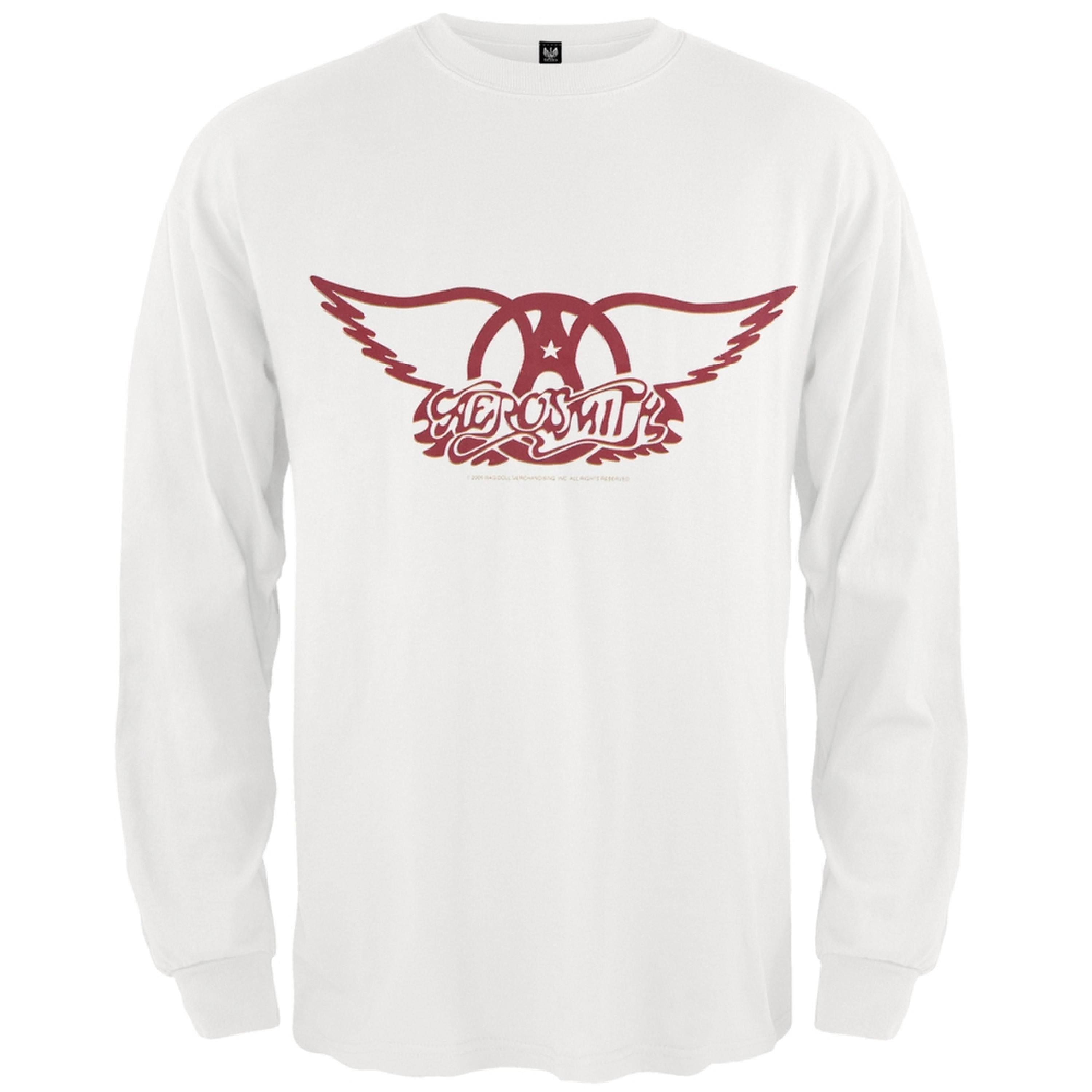 Aerosmith - Wings Logo Long Sleeve T 