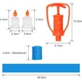 thumbnail image 3 of Snake Bite Kit, Bee Sting Kit, TVTUTPWY Portable Venom Extractor Suction Pump with Bonus CPR Face Shield, Emergency Outdoor First Aid Supplies for Hiking, Camping, Backpacking ﻿, 3 of 8