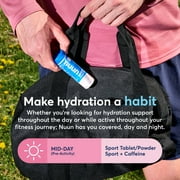 (4 pack) Nuun Sport Electrolytes Hydration Drink Mix Tablets, Watermelon, 10 Count Tube