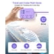 thumbnail image 4 of Power Strip Beeiker 9 en 1 con 3 enchufes y 6 puertos USB, color morado, 4 of 8