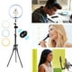 thumbnail image 4 of Anillo De Luz En Vivo, Luz De Relleno Para Selfies De 12 Pulgadas, Luz De Relleno, Maquillaje Portátil Para Transmisión En Vivo Ccdes Otros, 4 of 8