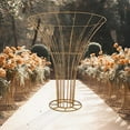 thumbnail image 3 of BalsaCircle Gold 6.5 feet Floor Standing Blossom Metal Tree Flower Display Stand Party Events Decorations, 3 of 8
