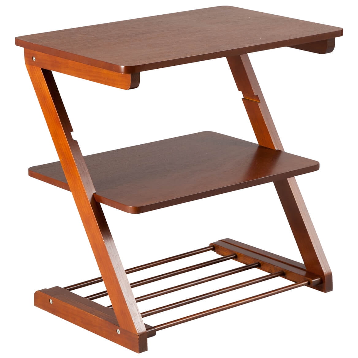 Side Table with Adjustable Shelf by OakRidgeTM